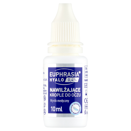 Euphrasia Hyalo 0,4%, krople do oczu, 10 ml  - KROPLE DO OCZU