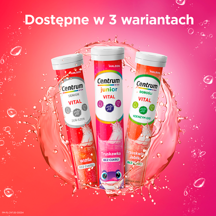 Centrum Vital Dorośli, 20 tabletek musujących  - Dorosły