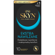 Unimil Skyn Ekstra Nawilżane, prezerwatywy, 10 sztuk