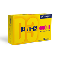 D3 Vit + K2 4000 IU, 90 kapsułek miękkich