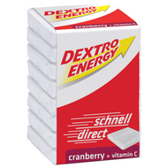 Dextro Energy, pastylki o smaku żurawinowym, 46 g