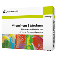Vitaminum E Medana 200 mg, 20 kapsułek elastycznych