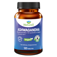 Naturell Ashwagandha, 120 tabletek