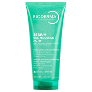 Bioderma Sebium Gel Moussant Actif, żel oczyszczający do twarzy, 200 ml