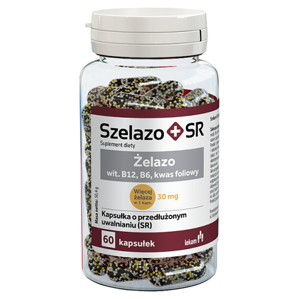 Szelazo + SR, 60 kapsułek  kapsułek o przedłużonym uwalnianiu - 5902596593056