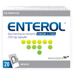 Enterol, 250 mg, 20 kapsułek