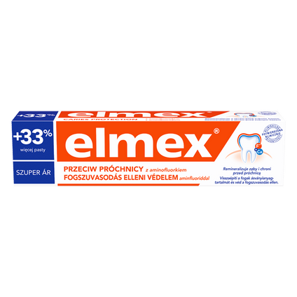 POLLENA-EWA Elmex, pasta przeciw próchnicy, 100 ml — Inhaltsstoffe i ocena