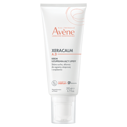 PIERRE FABRE Avene XeraCalm A.D Krem uzupełniający lipidy, 200 ml — Inhaltsstoffe i ocena