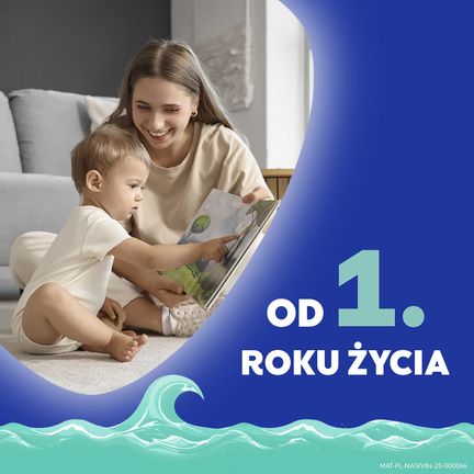 Vicks, Nasivin Aqua Soft, spray, 120 ml - Nawilżające, Oczyszczające, Pielęgnujące