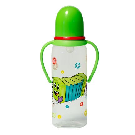 Butelka ze smoczkiem silikonowym Dyduś, 250 ml - BUTELKA
