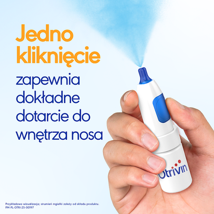 Otrivin dla dzieci 0,5 mg/ml, aerozol do nosa, 10 ml - Dziecko