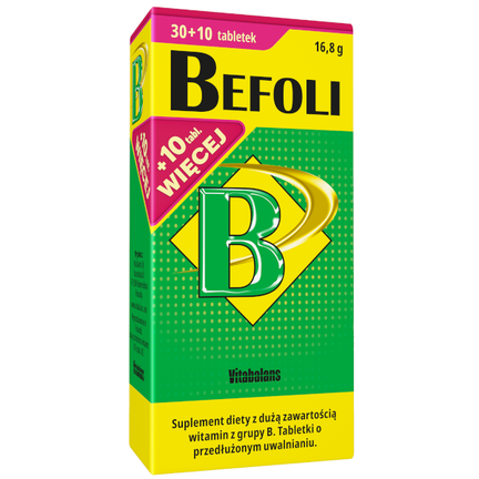 Befoli, 40 tabletek (30+10 gratis) - zdjęcie produktu