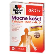 Doppelherz aktiv Mocne kości Calcium, 60 tabletek