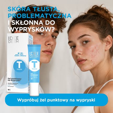 Idee Derm, żel punktowy na wypryski, 15 ml - KOSMETYK