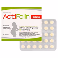 ActiFolin 0,8 mg, 90 tabletek powlekanych