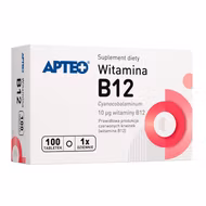Witamina B12 APTEO, 100 tabletek