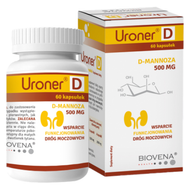 Uroner D, 60 kapsułek