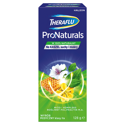 Theraflu ProNaturals, syrop, 128 g - WYRÓB MEDYCZNY