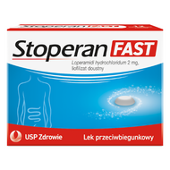 Stoperan Fast, 2 mg, liofilizat doustny, 12 tabletek