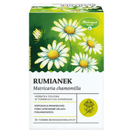 Rumianek, herbatka ziołowa w torebkach do zaparzania, 30 torebek