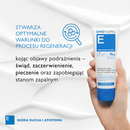 Emotopic, specjalny krem natłuszczający na twarz, powieki i ciało, 75 ml - DR. IRENA ERIS S.A