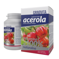 Acerola Grinovita, 60 tabletek do ssania