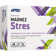 Magnez Stres APTEO, 60 kapsułek twardych