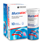 Mucoatac 600 mg, 10 tabletek musujących