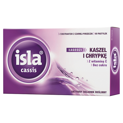 Isla-Cassis, 60 pastylek - WYRÓB MEDYCZNY