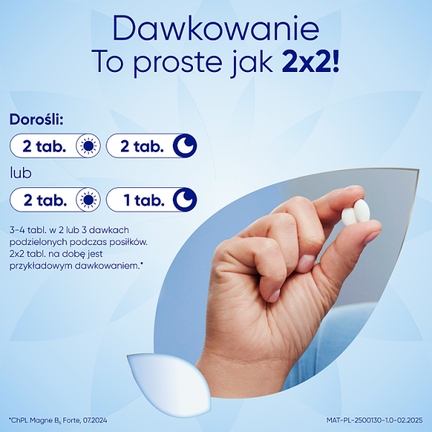 Magne B6 Forte 100 mg + 10 mg, 60 tabletek powlekanych - Dorosły, Dziecko, Młodzież