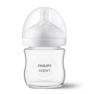 Philips Avent Responsywna butelka Natural Szklana butelka dla niemowląt SCY930/01, 120 ml