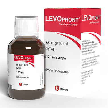 Levopront 60 mg/10 ml, syrop, 120 ml
