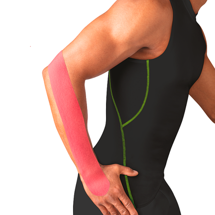 Leukotape K by Actimove, taśma kinezjologiczna, różowa, 1 sztuka 