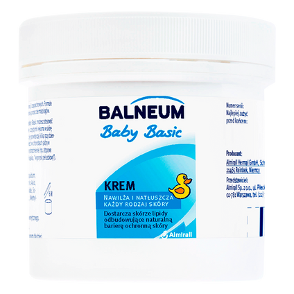 HERMAL Balneum Baby Basic, krem, 125 g — Składniki i ocena