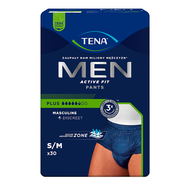 Majtki chłonne Tena Men Pants Plus, rozmiar M, 30 sztuk