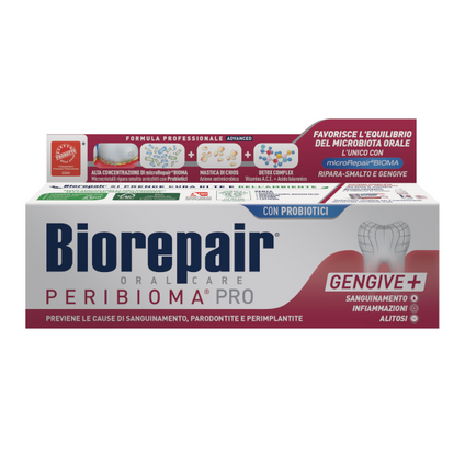 AB BERREN Biorepair Peribioma, pasta do zębów, 75 ml — Składniki i ocena