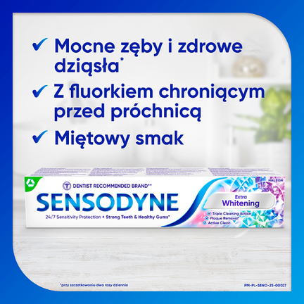 Pasta Sensodyne Extra Whitening, 75 ml - HALEON POLAND
