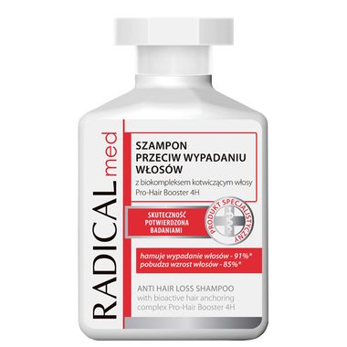 Radical med, szampon przeciw wypadaniu włosów, 300 ml