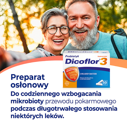 Dicoflor 3, 50 kapsułek - 5908229304013