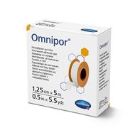 Przylepiec Omnipor, 1,25 cm x 5 m, 1 sztuka