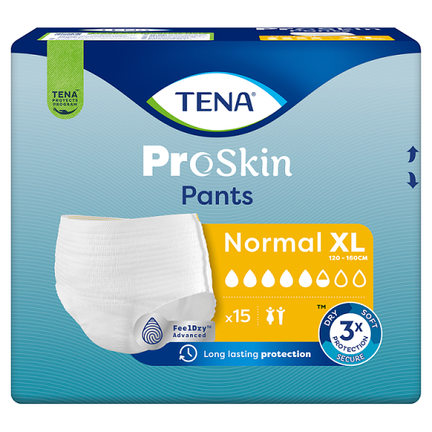 Majtki Tena Pants ProSkin Normal, XL, 15 sztuk - zdjęcie produktu