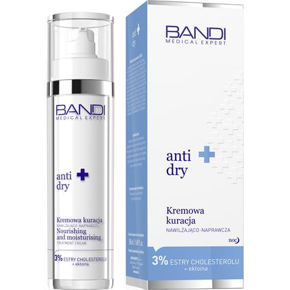 BANDI COSMETICS Bandi Medical Expert Anti-Dry, krem z estrami cholesterolu i ektoiną, 50 ml — Inhaltsstoffe i ocena