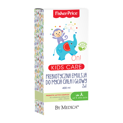 URODA Kids Care, emulsja do mycia ciała i głowy, 400 ml — Składniki i ocena
