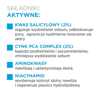 Idee Derm, żel do mycia twarzy normalizujący, 220 ml - ŻEL