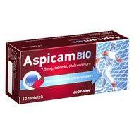 Aspicam Bio 7,5 mg, 10 tabletek
