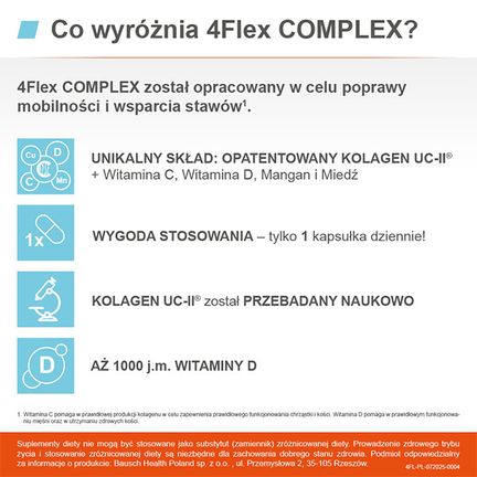 4Flex Complex, 30 kapsułek - BAUSCH HEALTH
