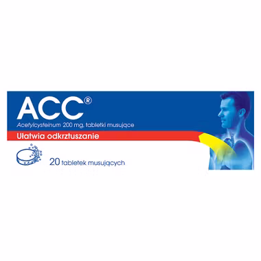 ACC 200 mg, 20 tabletek musujących
