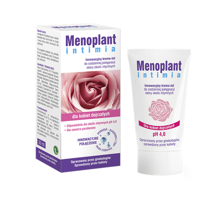 ASA Menoplant Intima, kremo-żel do higieny intymnej, 30 ml