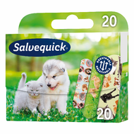 Salvequick Animal Planet, plastry dla dzieci, 20 sztuk, 3 rozmiary