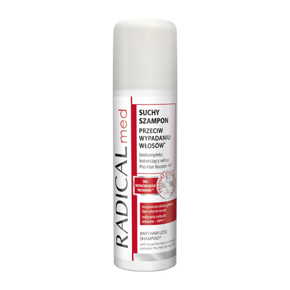 OXFORD NUTRASCIENCE Radical Med, suchy szampon przeciw wypadaniu włosów, 150 ml — Inhaltsstoffe i ocena